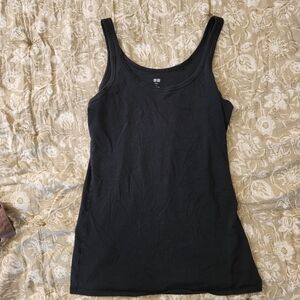 Uniqlo Classic Black Tank Top